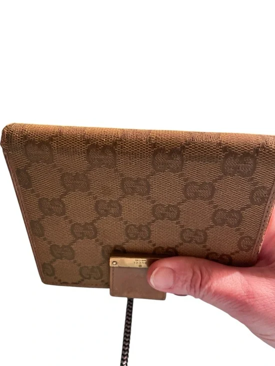 Authentic Vintage Gucci GG Canvas Continental Wallet – Brown Monogram – Rare - Picture 5 of 15